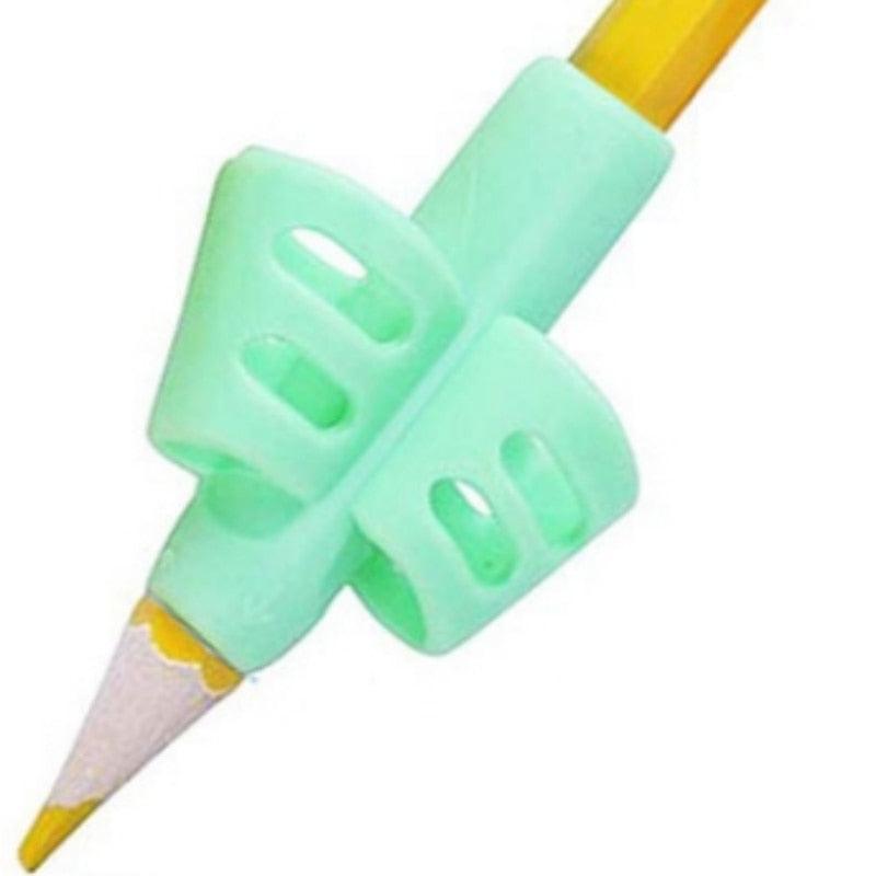 2/4Pcs Kids Silicone Pencil Grips for Handwriting Improvement - Korvel