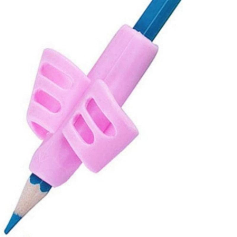 2/4Pcs Kids Silicone Pencil Grips for Handwriting Improvement - Korvel