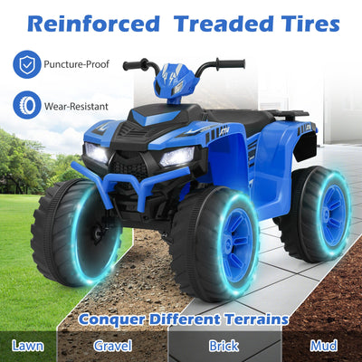 24V Kids Ride-On Electric ATV - Blue