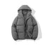 Men's Thickened Cotton-Padded Hoodie Coat for Winter