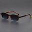 Retro Square Frame Sunglasses - European & American Style