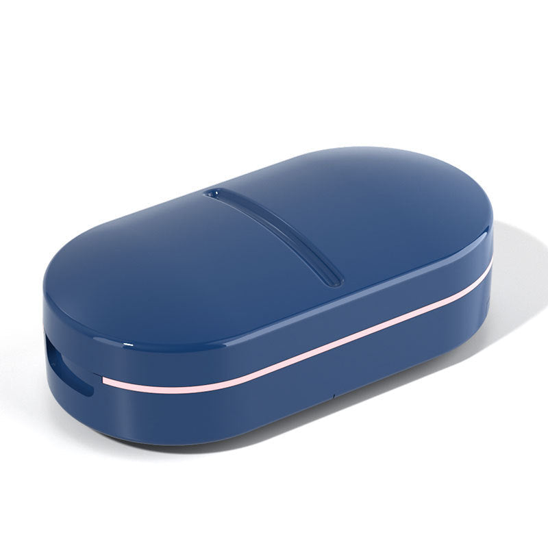 Japanese medicine cutter medicine dispenser one point two cut pill artifact quarter divider portable drug storage box - Korvel
