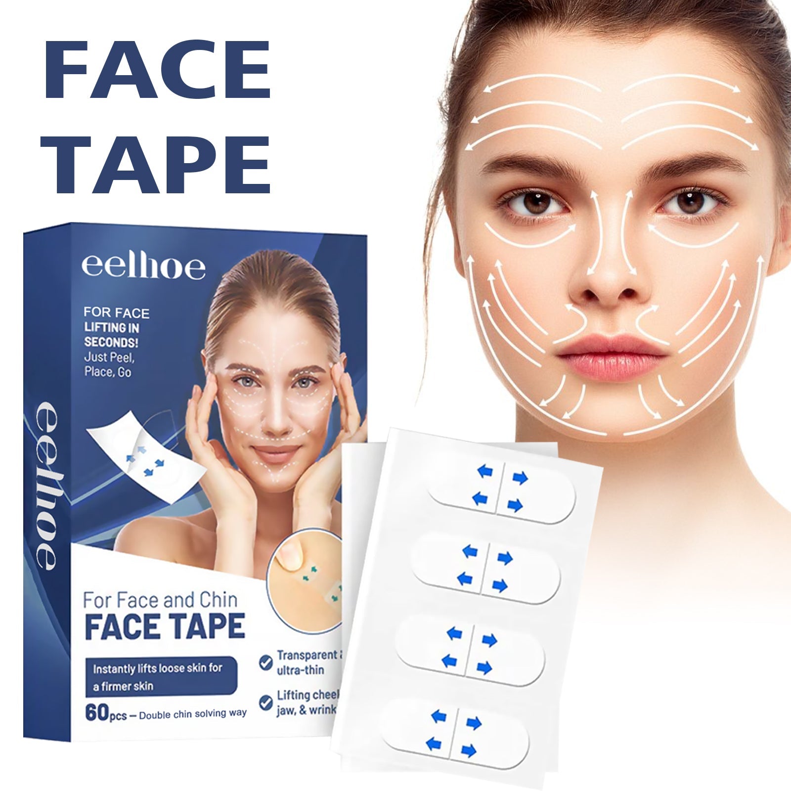 Face Lift Firming And Lifting Face Relaxers With Fine Lines Anti-Wrinkle Face Lift - Korvel