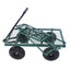 Wagon Cart Garden cart trucks make it easier to transport firewood (green) - Korvel