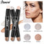 Double-Ended Highlighting Stick Concealer Nose-Shadow Highlighter To Fix Spots Side Shadow Highlighter Stick - Korvel