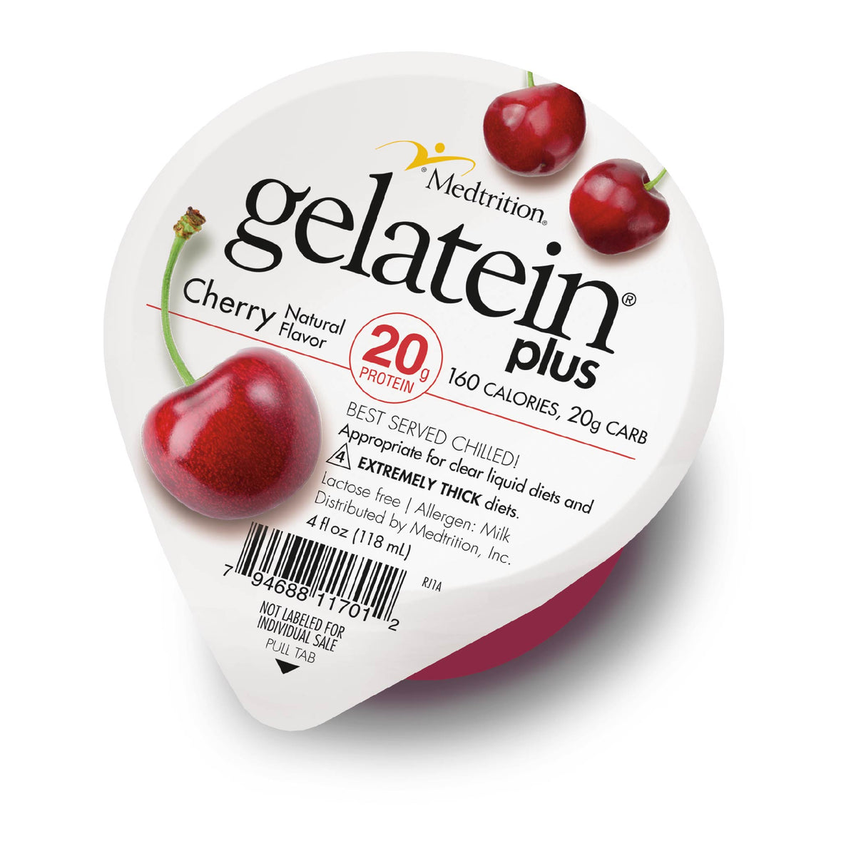 Gelée protéinée Medtrition Gelatein Plus Ananas - 4 oz