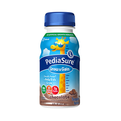 PediaSure Pediatric Oral Supplement - Milk Chocolate Flavor, 8 Oz. Bottle (24 Count)