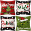 Grinch Christmas Pillow Cover Amazon Home Christmas Decoration Cushion Sofa Pillowcase - Korvel