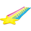 WOW Sports 40' x 8' Rainbow Star Super Slide with 2 Sleds