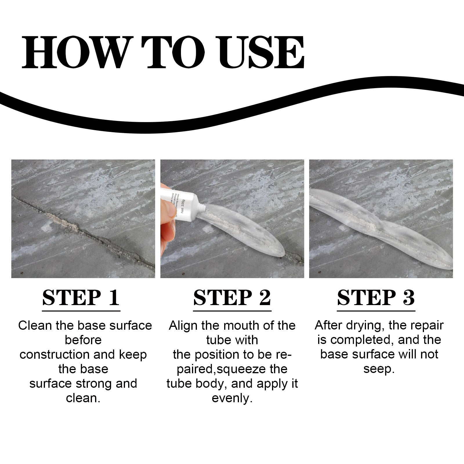 Waterproof Repair Plaster, Wall Waterproof Repair Paint Repair Plaster - Korvel