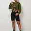 Cutout Long Sleeve Hoodie