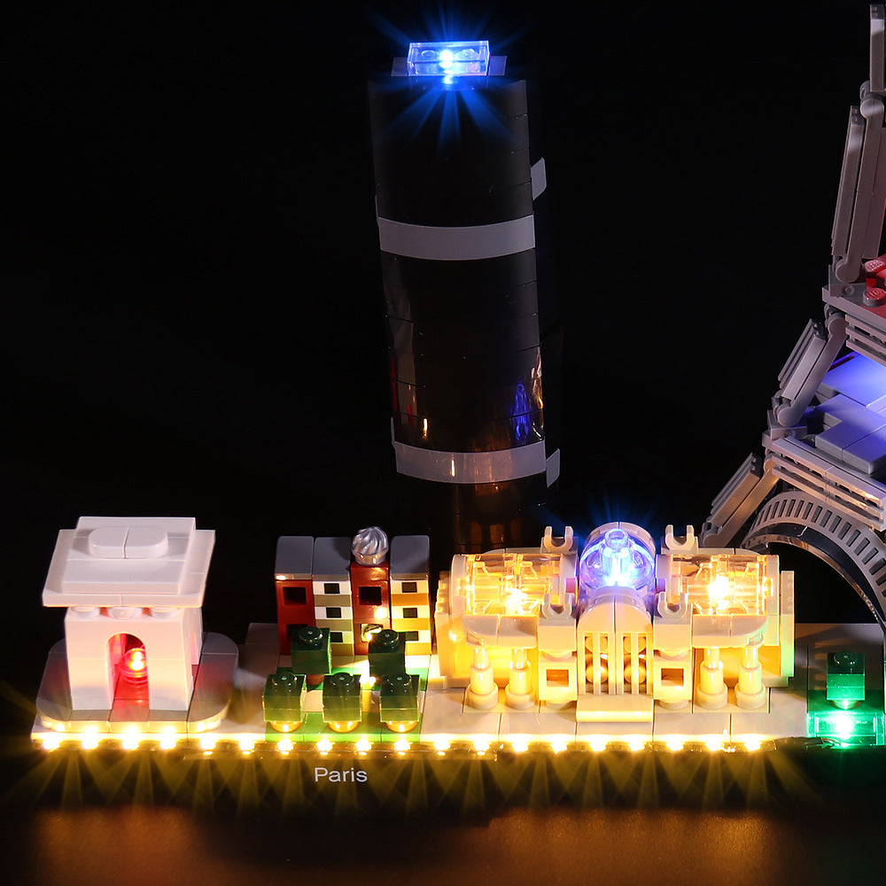 Juego de Iluminación LED Vonado para LEGO 21044 Paris Skyline