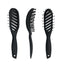 1piece Hair Brush Hair Scalp Massage Comb Handle Tangle Detangling Comb Hairdressing Styling Tools - Korvel