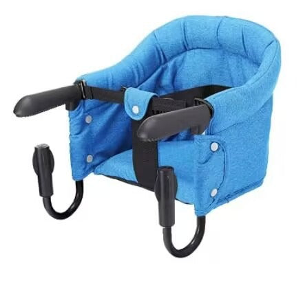 Portable Baby Dining Chair Travel Chair Seats Fast Hook on Table Chairs Foldable Infant Eating Feeding Highchairs for Home - Korvel