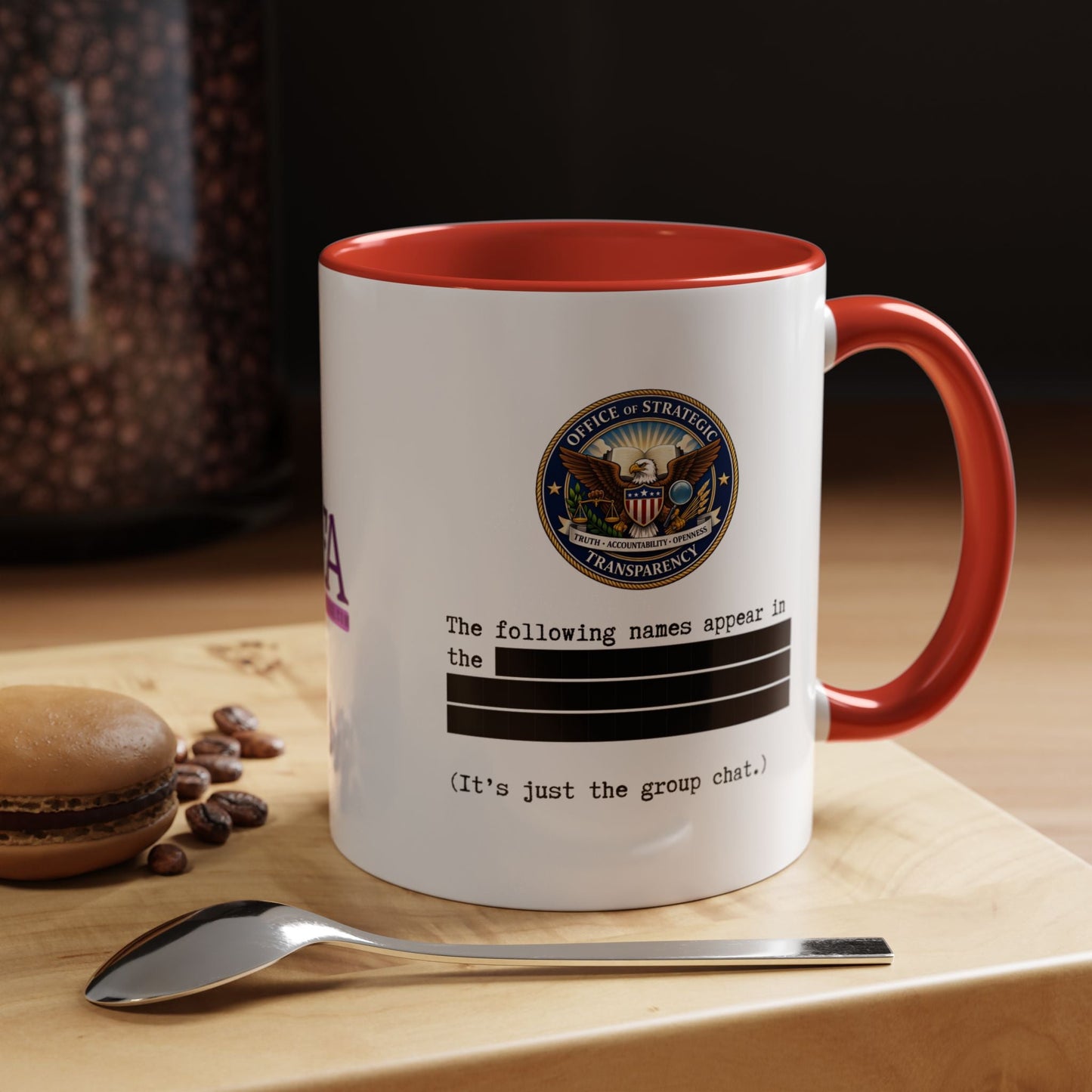 Unsealed Documents Coffee Mug – Political Satire Design