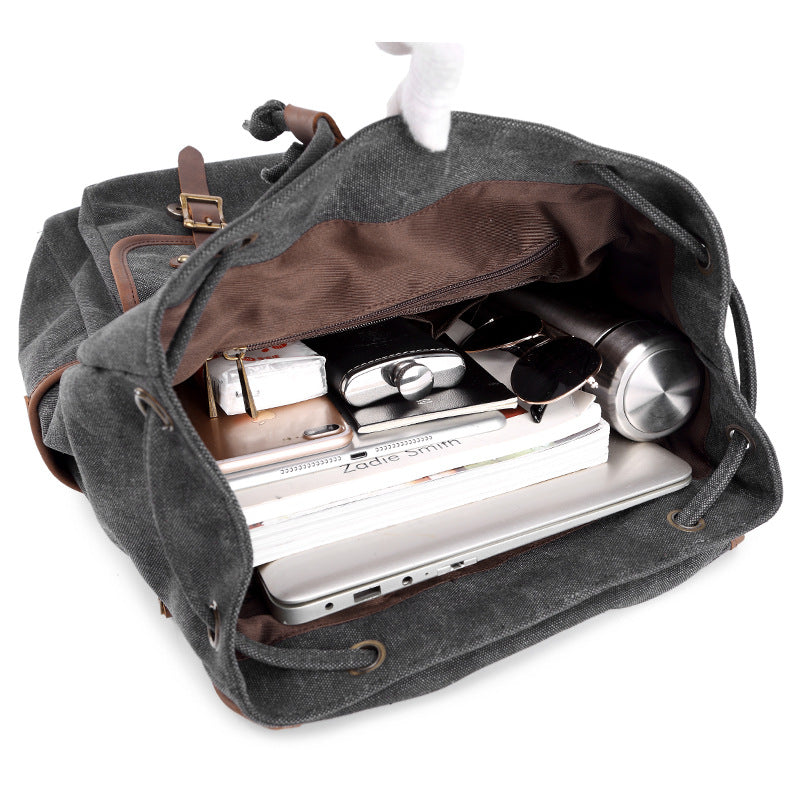 Premium Canvas Backpack for Outdoor Travel
