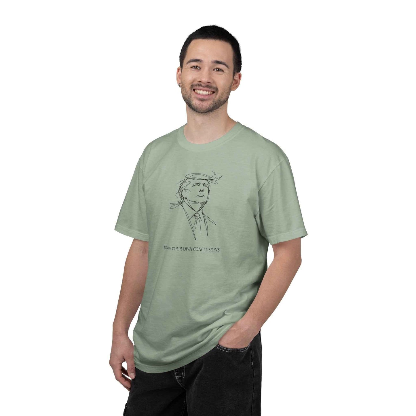 Saca tus propias conclusiones camiseta gráfica unisex