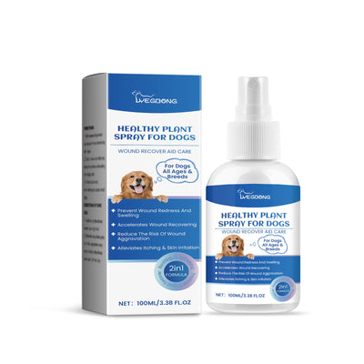 Dog Care Spray, Clean Dog Care Pet Plant Essence Skin Care Spray - Korvel