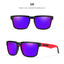Classic polarized sunglasses for men and women ultra light driving glasses colorful real film sunglasses - Korvel