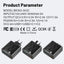Chargeur de téléphone mobile à chargement rapide premium - 55W PD et QC3.0