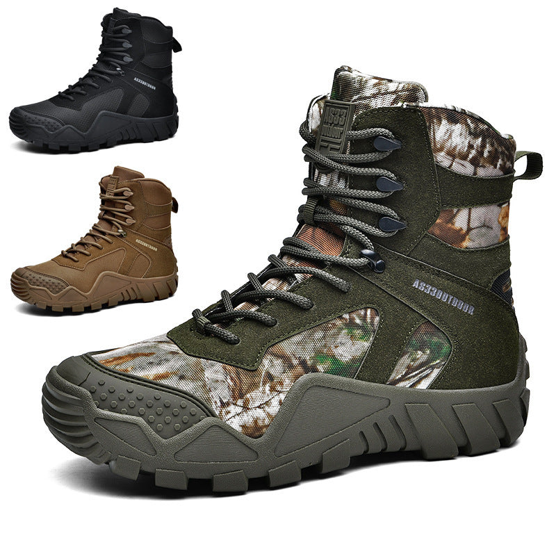 Premium High-Top Outdoor Hiking Boots