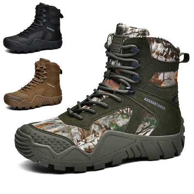 Premium High-Top Outdoor Hiking Boots