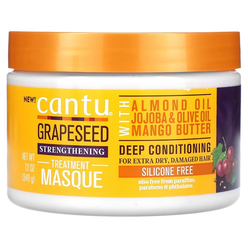 Cantu Grapeseed Strengthening Treatment Masque, 12 Oz