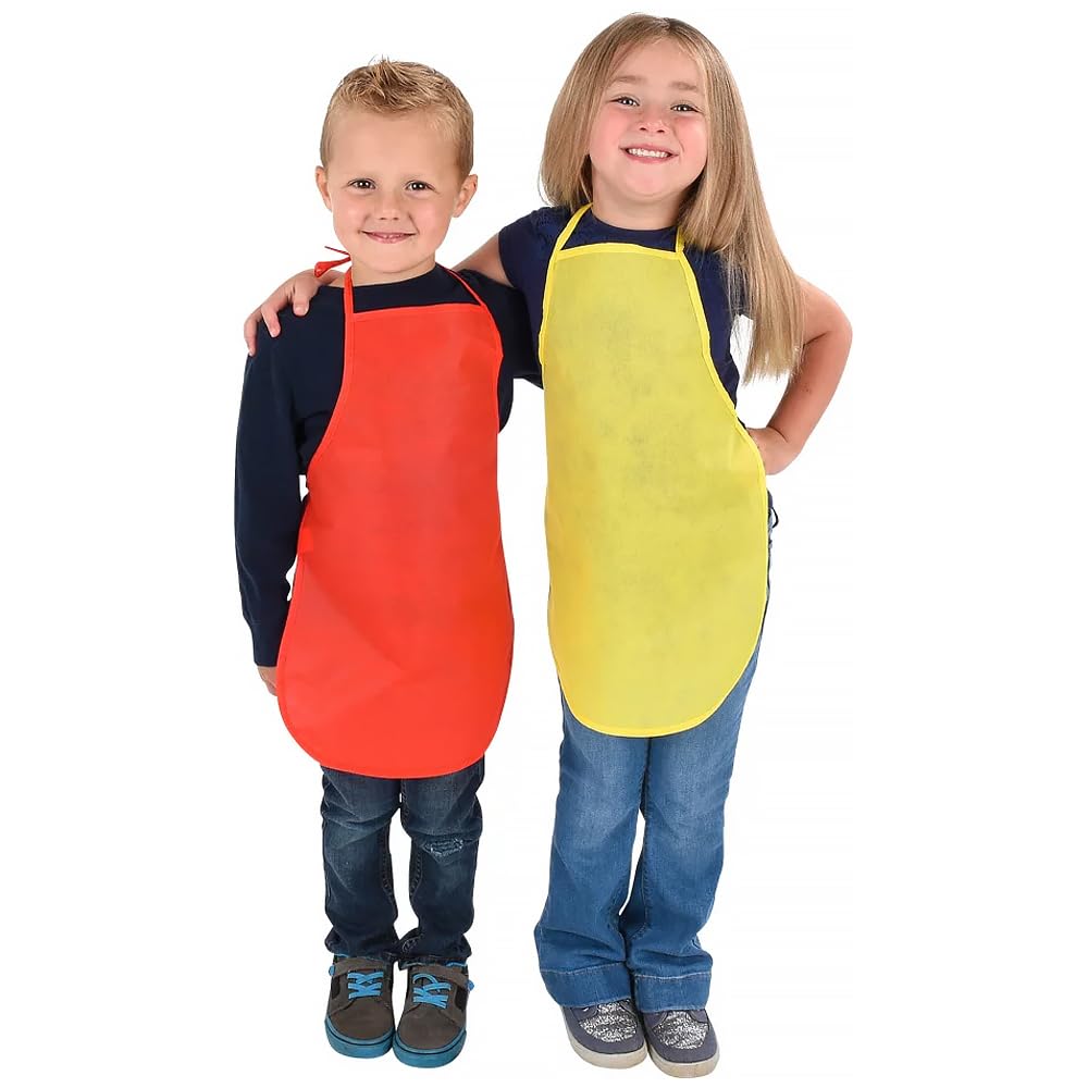 Child Size Apron Assortment - 12 Count