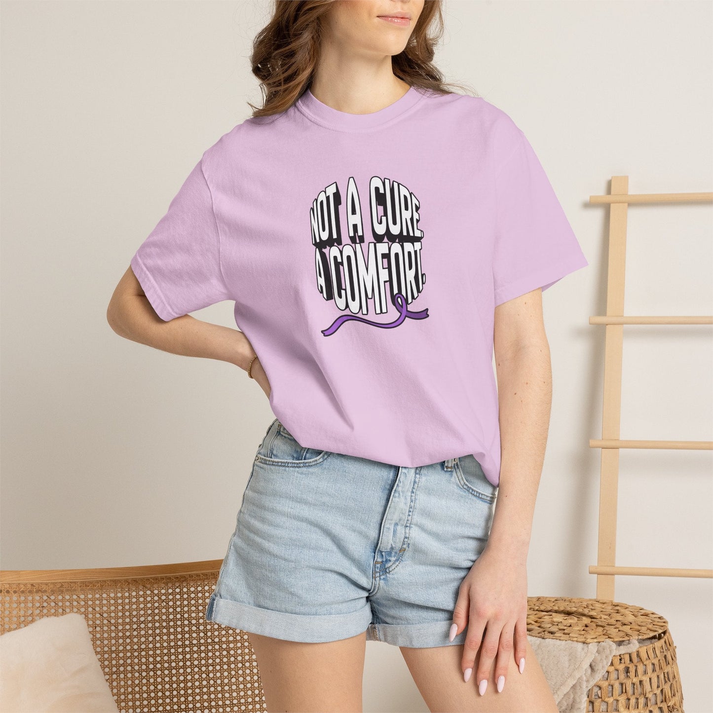 Pas un remède, un vêtement de confort - T-shirt teint en pièce