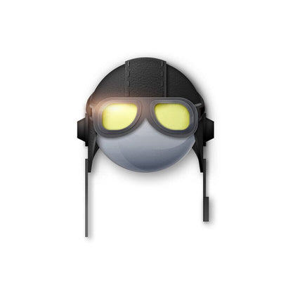 Creative Helmet Car Air Freshener Airborne Division Luxury Car Perfume Genuine Leather Strap Hanging Car Fragrance - Korvel
