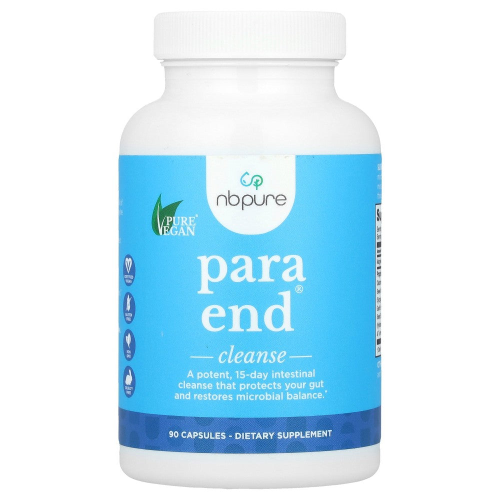 NB Pure Para End Cleanse - 90 Cápsulas Veganas