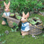 Charming Rabbit Planter for Succulents