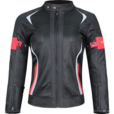 Premium Women's Waterproof Motorcycle Riding Coat