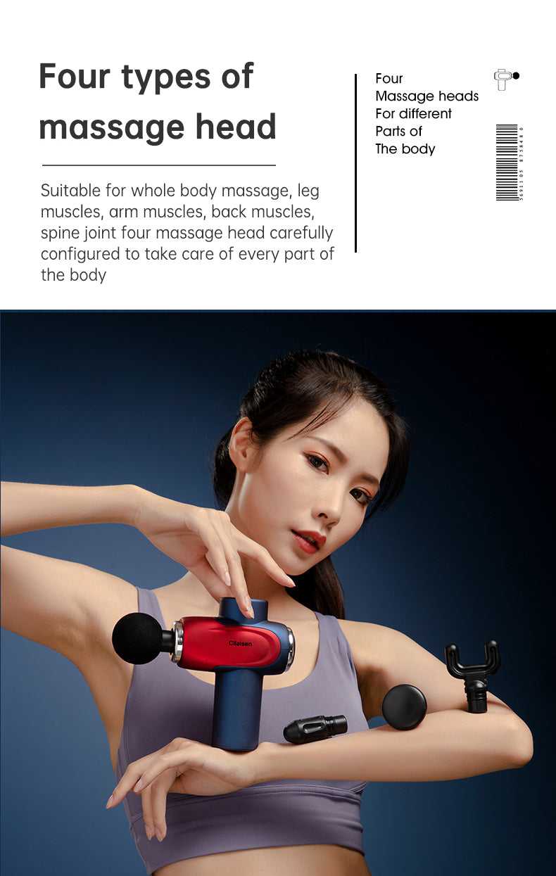 CP-F10 fascia gun muscle massager cervical muscle relaxer electric menstrual gun leg electric - Korvel