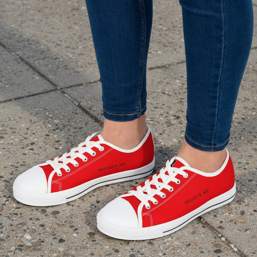 Zapatillas bajas Believe Me para mujer