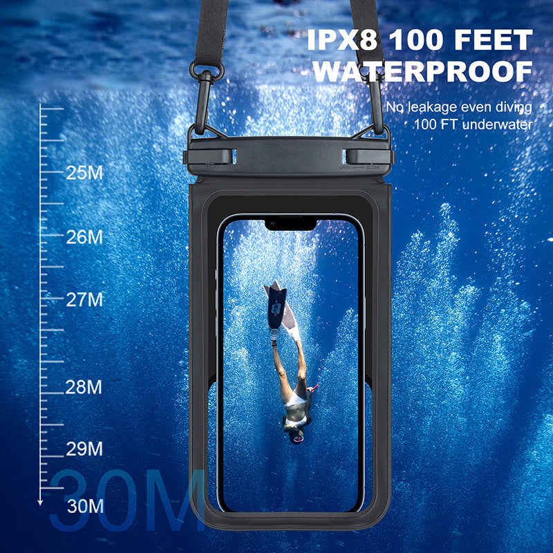 Double Compartment Waterproof Phone Bag for Outdoor Activities
