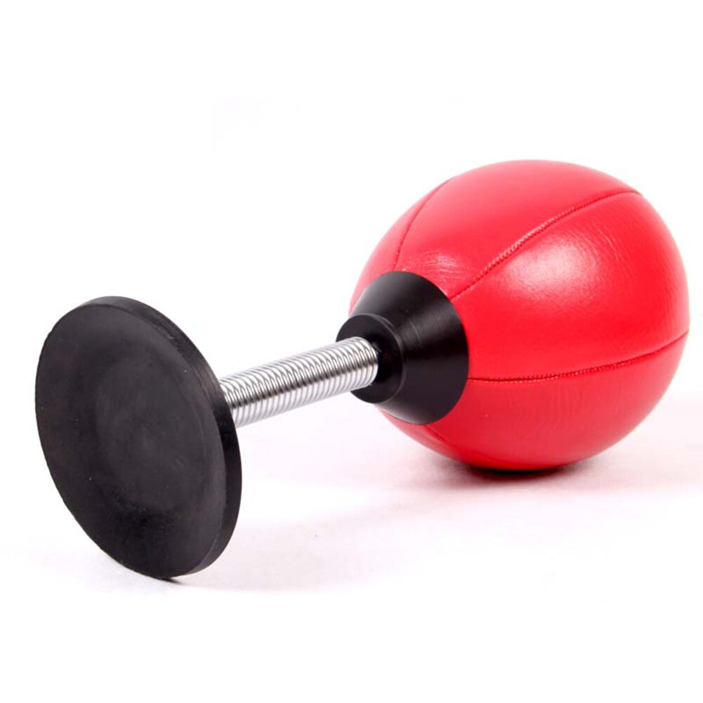 Desktop Punching Ball Suction Freestanding Reflex Speed Ball Boxing Bag Punching Pedestal Ball With Free Inflator Random color - Korvel