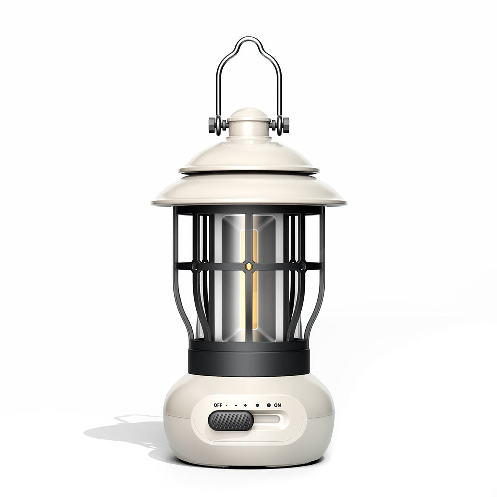 Vintage USB Camping Light for Outdoor Ambience
