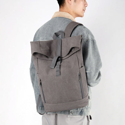 Sac à dos de voyage extérieur simple et de grande capacité
