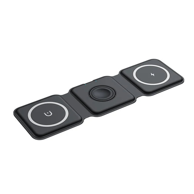 3-in-1 Magnetic Folding Wireless Charger for Devices