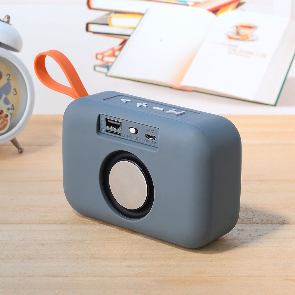 Original Brand TG506 Speakers Portable Bluetooth Speaker Wireless Soundbar Outdoor HIFI Subwoofer Support TF Card FM Radio Aux - Korvel
