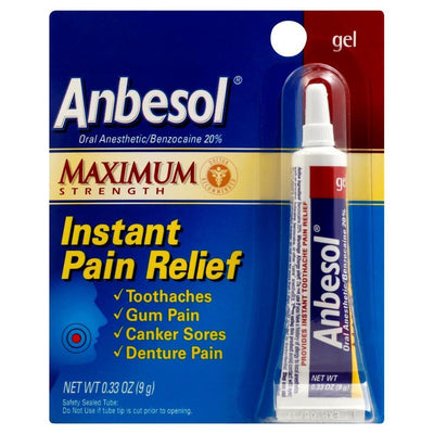Anbesol Maximum Strength Oral Pain Relief Gel