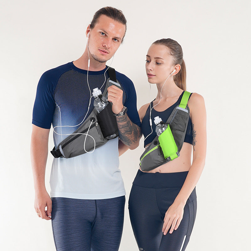 Multifunctional fitness kettle waist bag marathon belt bag waterproof outdoor running mobile phone waist bag - Korvel