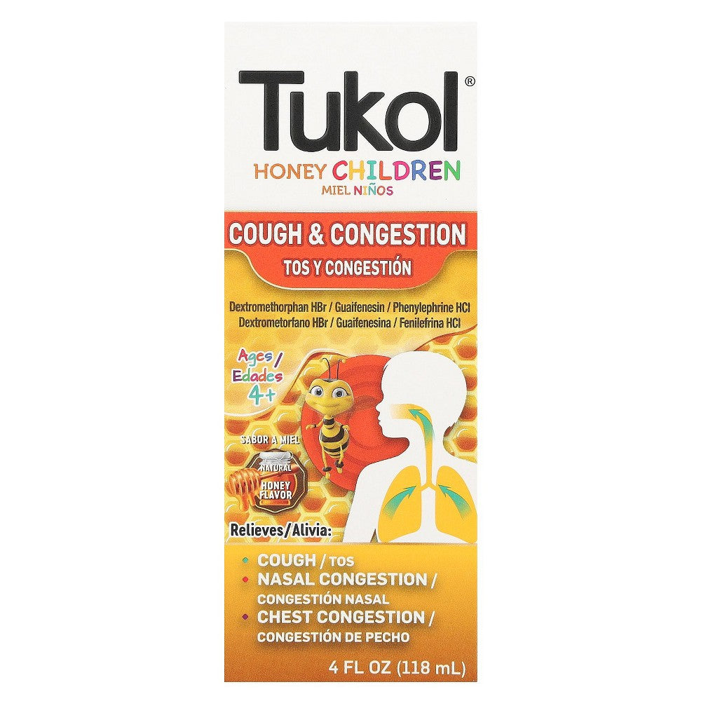 Tukol Children's Honey Cough Relief - 4 Fl Oz