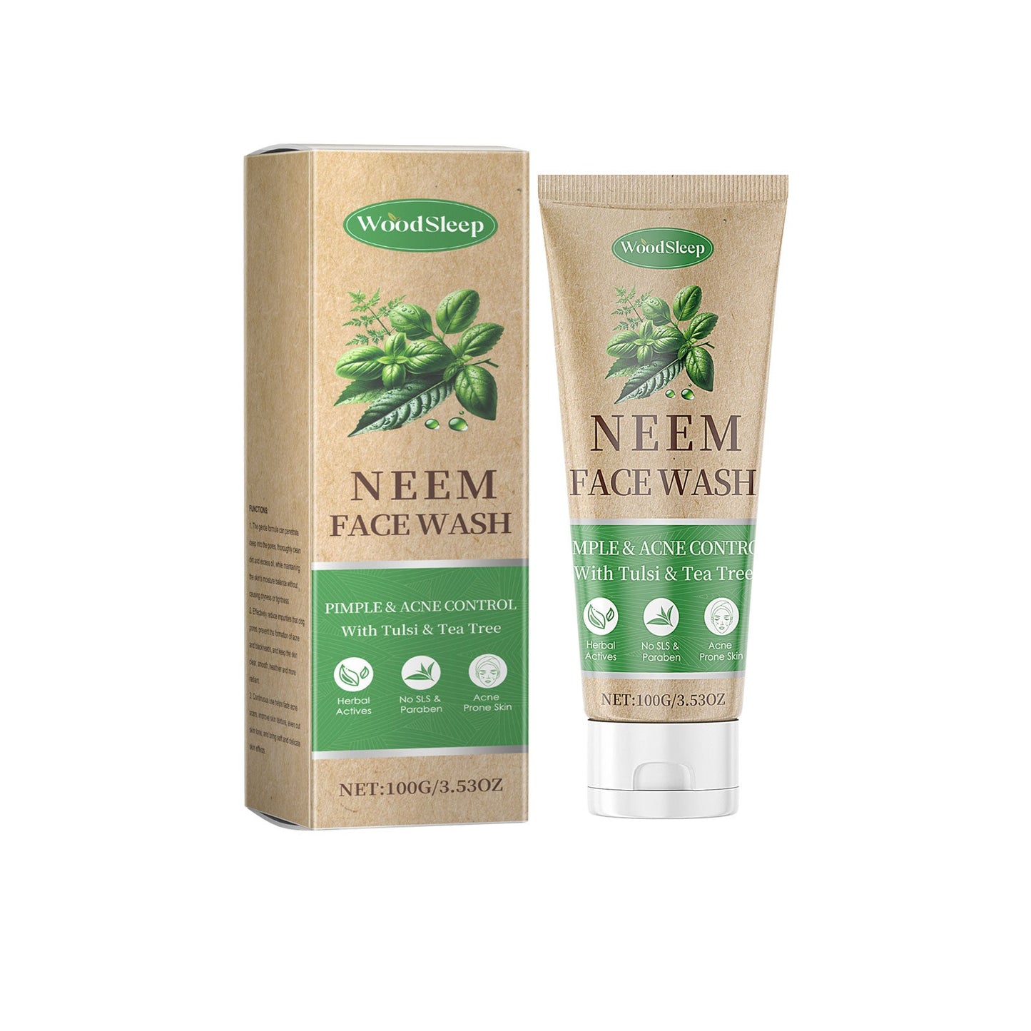 Woodsleep Gentle Moisturizing Facial Cleanser