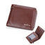Cartera con cremallera corta para hombres - Elegante y funcional