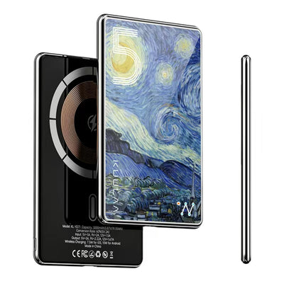 MagniCharge Power Bank - Sleek 5000mAh Wireless Charger
