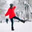 Women's Waterproof Faux Suede Mid-Calf Snow Boots with Fur Lining