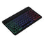 Suitable for iPad gradient luminous wireless keyboard and mouse set tablet Bluetooth keyboard - Korvel