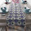 Elegant Faux Seal Pattern Table Runner